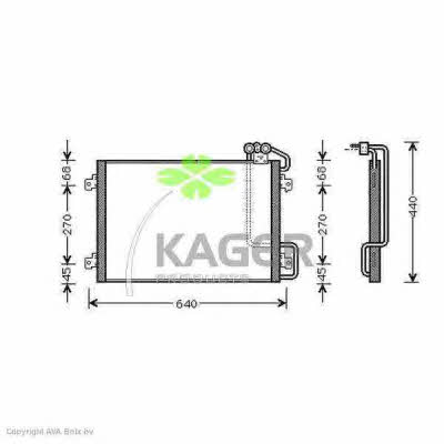 Kager 94-5322 Cooler Module 945322: Buy near me in Poland at 2407.PL - Good price!