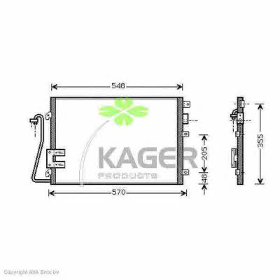Kager 94-5323 Cooler Module 945323: Buy near me in Poland at 2407.PL - Good price!