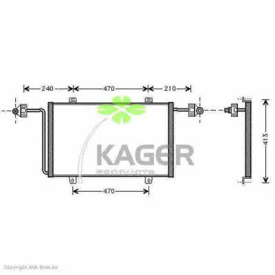 Kager 94-5324 Cooler Module 945324: Buy near me in Poland at 2407.PL - Good price!