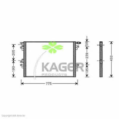 Kager 94-5326 Cooler Module 945326: Buy near me in Poland at 2407.PL - Good price!