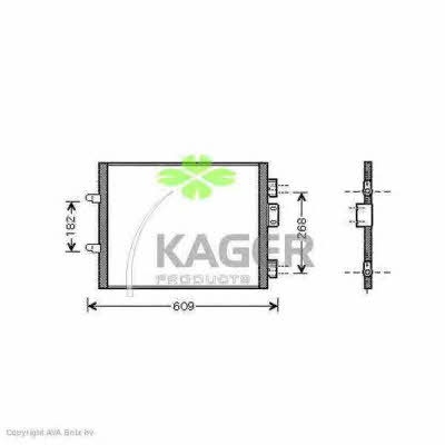 Kager 94-5328 Cooler Module 945328: Buy near me in Poland at 2407.PL - Good price!