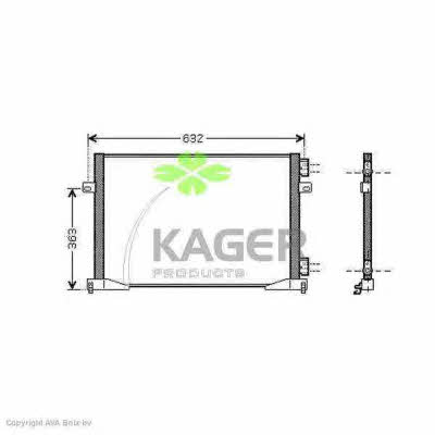 Kager 94-5330 Cooler Module 945330: Buy near me in Poland at 2407.PL - Good price!