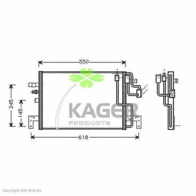 Kager 94-5339 Cooler Module 945339: Buy near me in Poland at 2407.PL - Good price!