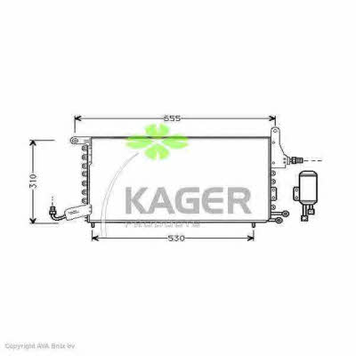 Kager 94-5344 Cooler Module 945344: Buy near me in Poland at 2407.PL - Good price!