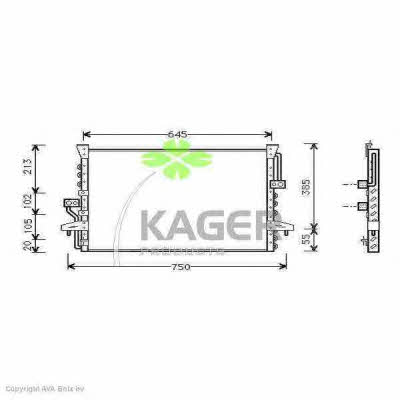 Kager 94-5348 Cooler Module 945348: Buy near me in Poland at 2407.PL - Good price!