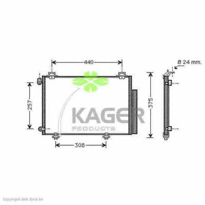 Kager 94-5352 Cooler Module 945352: Buy near me in Poland at 2407.PL - Good price!