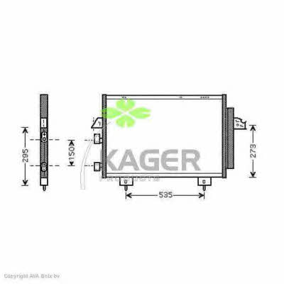 Kager 94-5354 Cooler Module 945354: Buy near me at 2407.PL in Poland at an Affordable price!
