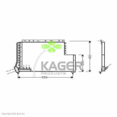 Kager 94-5378 Cooler Module 945378: Buy near me in Poland at 2407.PL - Good price!