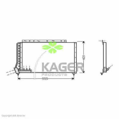Kager 94-5382 Cooler Module 945382: Buy near me in Poland at 2407.PL - Good price!