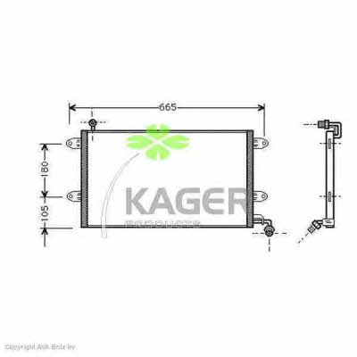 Kager 94-5389 Cooler Module 945389: Buy near me in Poland at 2407.PL - Good price!