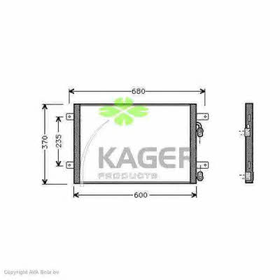 Kager 94-5396 Cooler Module 945396: Buy near me in Poland at 2407.PL - Good price!