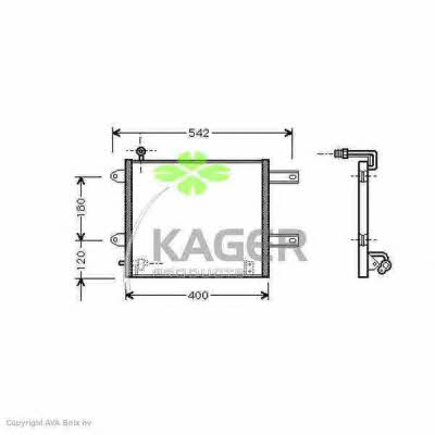 Kager 94-5399 Cooler Module 945399: Buy near me in Poland at 2407.PL - Good price!