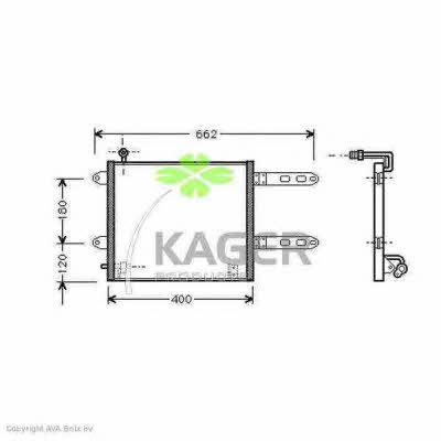 Kager 94-5400 Cooler Module 945400: Buy near me in Poland at 2407.PL - Good price!