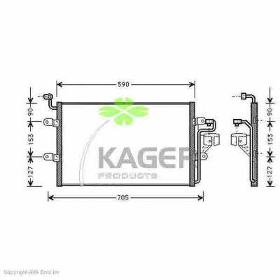 Kager 94-5401 Cooler Module 945401: Buy near me in Poland at 2407.PL - Good price!