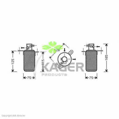 Kager 94-5429 Dryer, air conditioner 945429: Buy near me at 2407.PL in Poland at an Affordable price!