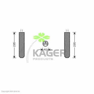 Kager 94-5454 Dryer, air conditioner 945454: Buy near me in Poland at 2407.PL - Good price!