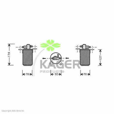 Kager 94-5463 Dryer, air conditioner 945463: Buy near me in Poland at 2407.PL - Good price!