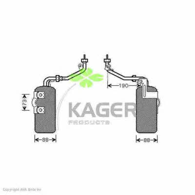 Kager 94-5500 Dryer, air conditioner 945500: Buy near me in Poland at 2407.PL - Good price!