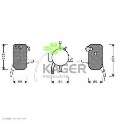 Kager 94-5583 Dryer, air conditioner 945583: Buy near me in Poland at 2407.PL - Good price!