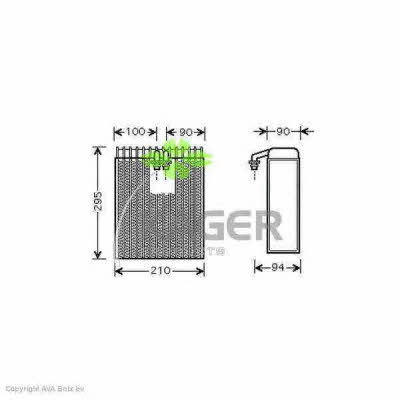 Kager 94-5659 Parownik klimatyzatora 945659: Dobra cena w Polsce na 2407.PL - Kup Teraz!
