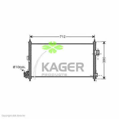 Kager 94-5772 Cooler Module 945772: Buy near me at 2407.PL in Poland at an Affordable price!