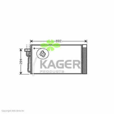 Kager 94-5799 Cooler Module 945799: Buy near me in Poland at 2407.PL - Good price!