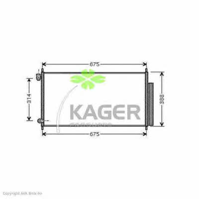 Kager 94-5825 Moduł chłodzący 945825: Dobra cena w Polsce na 2407.PL - Kup Teraz!