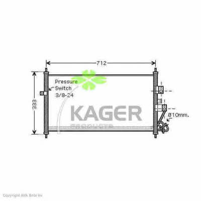 Kager 94-5838 Cooler Module 945838: Buy near me in Poland at 2407.PL - Good price!