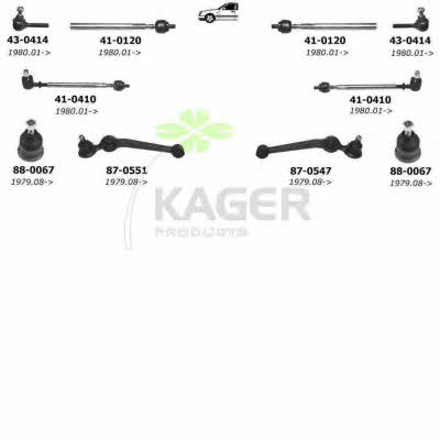  80-0261 Подвеска колеса 800261: Отличная цена - Купить в Польше на 2407.PL!