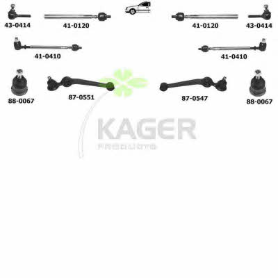  80-0290 Подвеска колеса 800290: Отличная цена - Купить в Польше на 2407.PL!