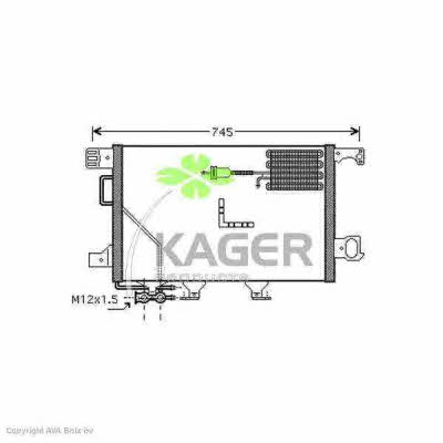 Kager 94-5886 Cooler Module 945886: Buy near me in Poland at 2407.PL - Good price!