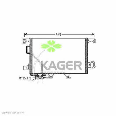 Kager 94-5887 Cooler Module 945887: Buy near me in Poland at 2407.PL - Good price!
