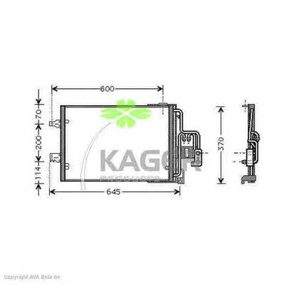 Kager 94-5937 Cooler Module 945937: Buy near me in Poland at 2407.PL - Good price!