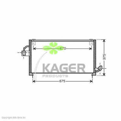 Kager 94-5994 Cooler Module 945994: Buy near me in Poland at 2407.PL - Good price!
