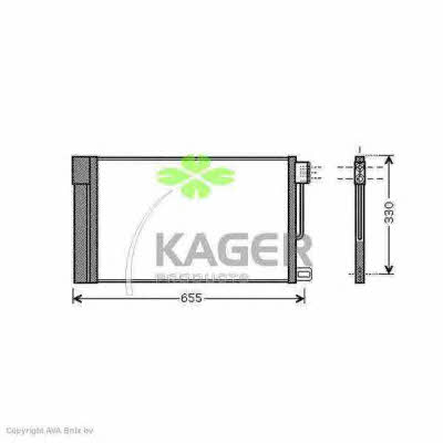 Kager 94-6007 Cooler Module 946007: Buy near me in Poland at 2407.PL - Good price!