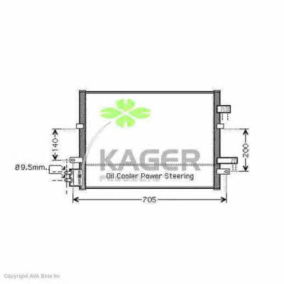 Kager 94-6137 Cooler Module 946137: Buy near me in Poland at 2407.PL - Good price!