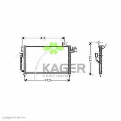 Kager 94-6201 Cooler Module 946201: Buy near me at 2407.PL in Poland at an Affordable price!