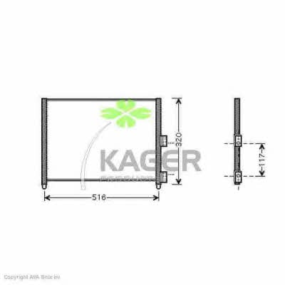 Kager 94-6212 Cooler Module 946212: Buy near me in Poland at 2407.PL - Good price!