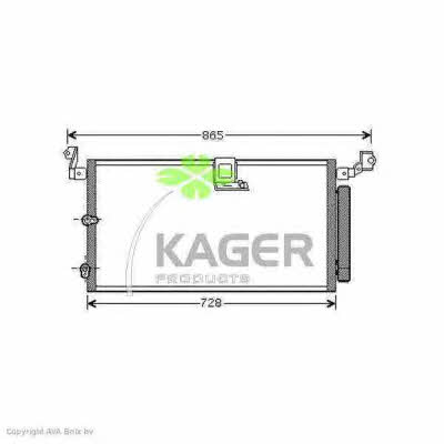 Kager 94-6243 Cooler Module 946243: Buy near me in Poland at 2407.PL - Good price!