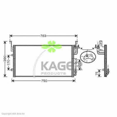 Kager 94-6281 Cooler Module 946281: Buy near me in Poland at 2407.PL - Good price!