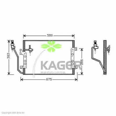Kager 94-6367 Cooler Module 946367: Buy near me in Poland at 2407.PL - Good price!