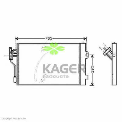 Kager 94-6373 Cooler Module 946373: Buy near me in Poland at 2407.PL - Good price!