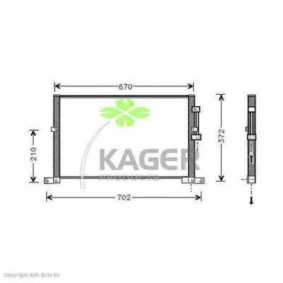 Kager 94-6400 Cooler Module 946400: Buy near me in Poland at 2407.PL - Good price!