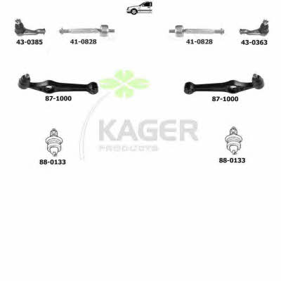  80-0508 Wheel suspension 800508: Buy near me in Poland at 2407.PL - Good price!