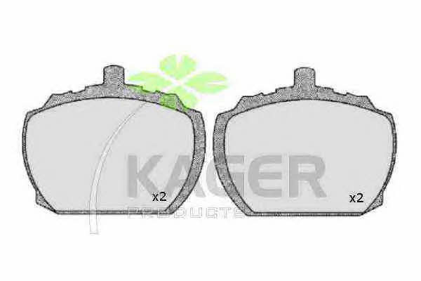 Kager 35-0069 Brake Pad Set, disc brake 350069: Buy near me in Poland at 2407.PL - Good price!