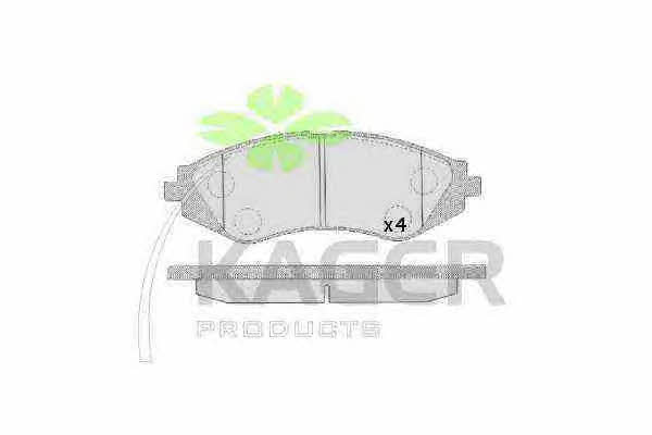 Kager 35-0147 Brake Pad Set, disc brake 350147: Buy near me in Poland at 2407.PL - Good price!