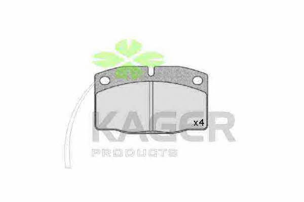 Kager 35-0156 Brake Pad Set, disc brake 350156: Buy near me in Poland at 2407.PL - Good price!