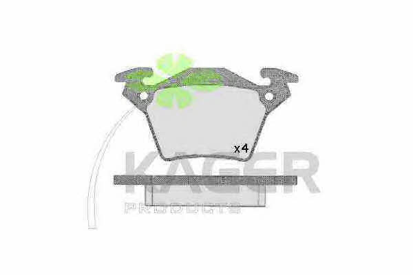 Kager 35-0173 Brake Pad Set, disc brake 350173: Buy near me at 2407.PL in Poland at an Affordable price!