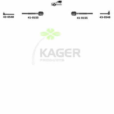 Kager 80-0811 Wheel suspension 800811: Buy near me at 2407.PL in Poland at an Affordable price!