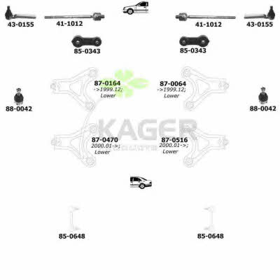  80-0908 Подвеска колеса 800908: Отличная цена - Купить в Польше на 2407.PL!